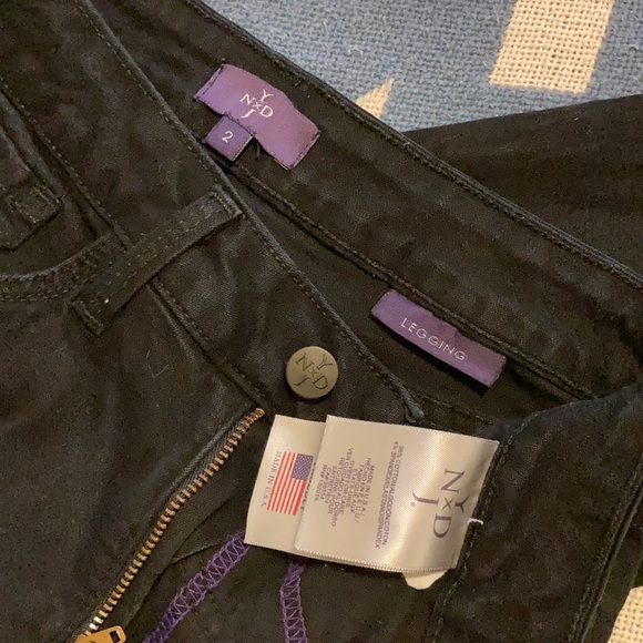 NYDJ | Black Jean Leggings - Picture 4 of 4